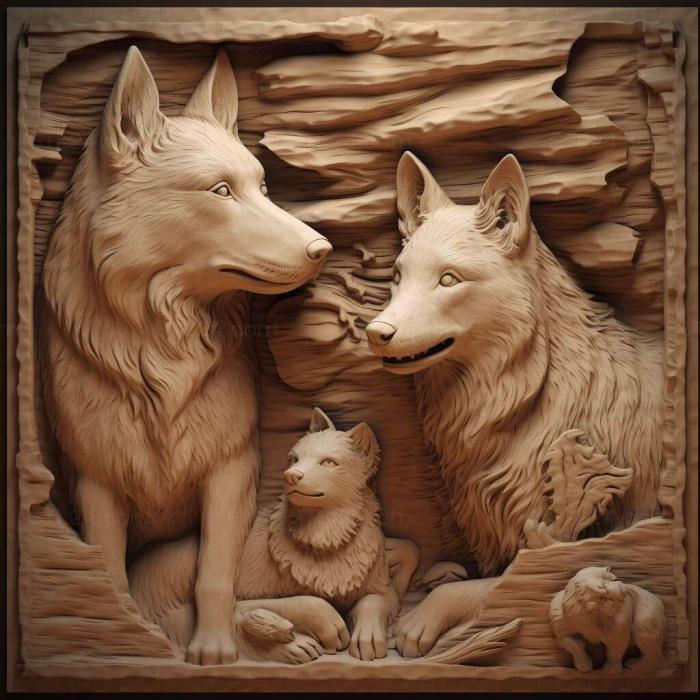 Овчарка И Волк 4